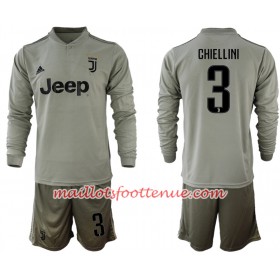 Maillot/Tenue Juventus CHIELLINI 3 Enfant Exterieur 2018/2019 Manche Longue